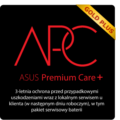 Asus Międzynarodowe rozszerzenie gwarancji do 36 miesięcy ASUS Premium Care Gaming Pakiet Gold Plus ACX15-043100NR